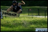 photo of Chris Moore wakeboarding at hydrous