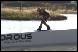 photo of Taylor Wouters wakeboarding at hydrous