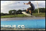photo of Chad Lacerte wakeboarding at hydrous