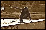 photo of Alex Penny wakeskating at hydrous