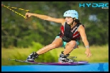 photo of Taylor Hintze wakeboarding at hydrous