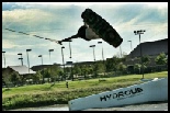 photo of Seth Langford wakeboarding at hydrous
