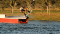 photo of Chandler Powell at McCormick's Cable Park